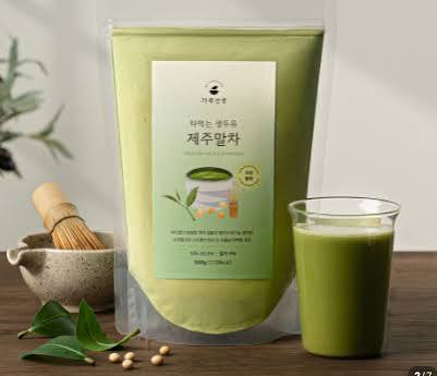 FRESH SOY MILK JEJU MATCHA 500GM