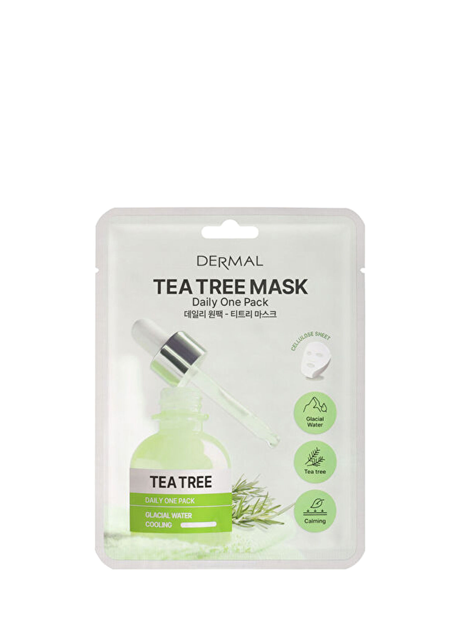 DERMAL TEA TREE DAILY ONE MASK PACK