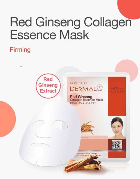 DERMAL RED GINSENG COLLAGEN ESSENCE MASK