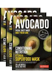 DERMAL AVOCADO FACIAL DAILY FRESH CARE MASK 25G