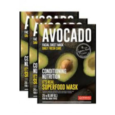 DERMAL AVOCADO FACIAL DAILY FRESH CARE MASK 25G
