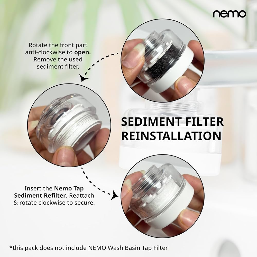 NEMO TAP SEDIMENT REPLACEMENT FILTERS 10 PCS