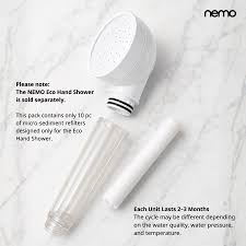 NEMO ECO SEDIMENT REPLACEMENT FILTERS ONE PACK 10 PCS