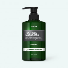KUNDAL TEA TREE MACADAMIA SHAMPOO CHERRY BLOSSOM 500ML