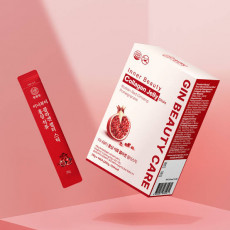INNER BEAUTY COLLAGEN & POMEGRANATE  RED GINSENG JELLY 14 STICKS 280GM