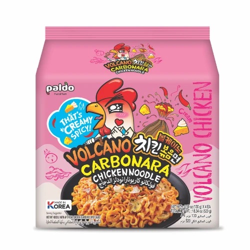 Carbonara volcano Noodles