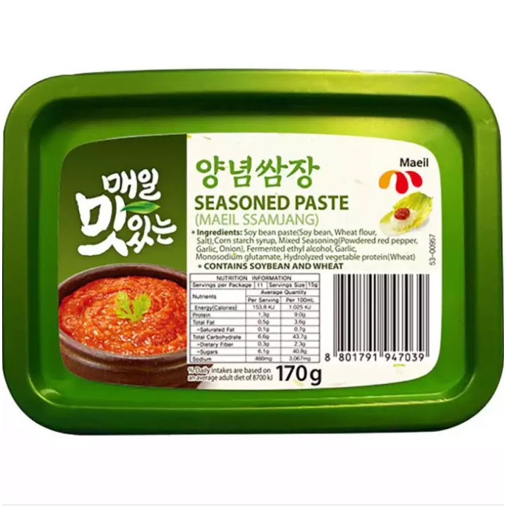 SSAMJANG SEASONED SOYBEAN PASTE_170G