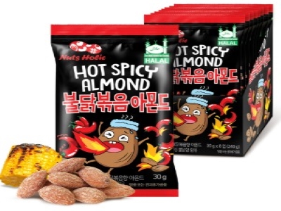 HOT& SPICY ALMOND  30G HALAL