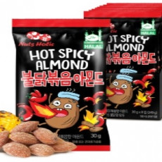 HOT& SPICY ALMOND  30G HALAL