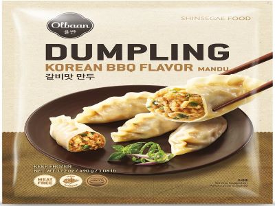 Korean BBQ Flavor Mandu(Veg Dumpling) ماندو كورية بنكهة الباربكيو (زلابية نباتية)