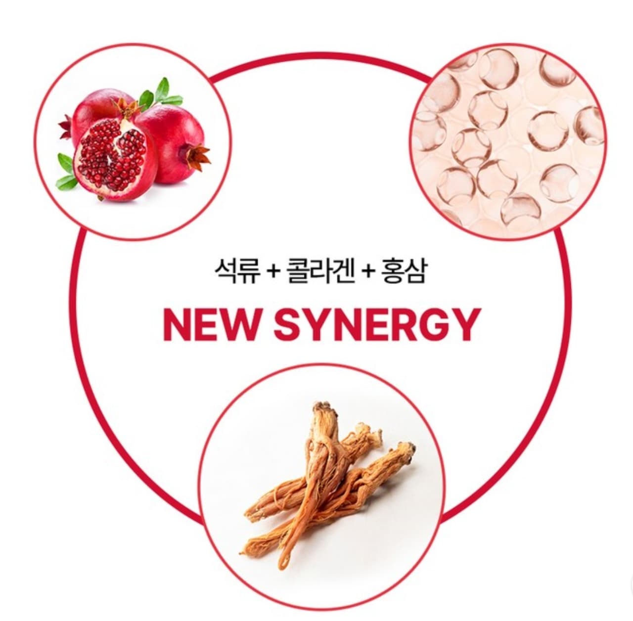 أعواد الكولاجين الفاخرة مع الرمان والجينسنغ، 14 عودًا Premium Pomegranate  ginseng Collagen Stick  14 sticks